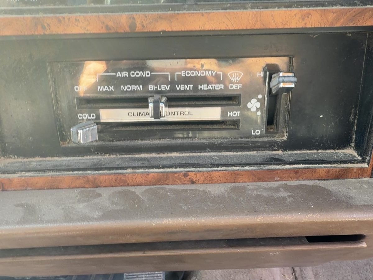 1993 Buick Century Heater A/c Control