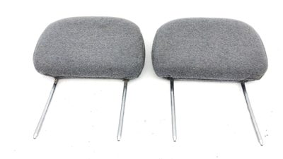 1995 Ford F150 Rh Cloth Pair Left And Right Front Seat Head Rest Gray