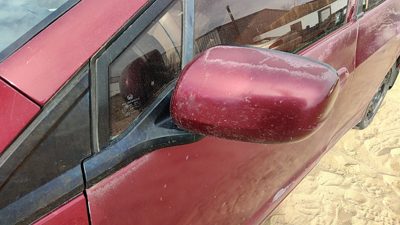 10-14 Honda Insight Driver Left Power Side Mirror Door Mounted Oem Tango Red Re