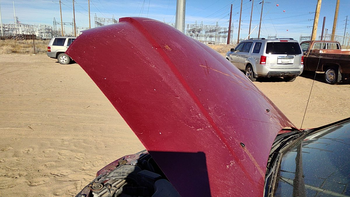 2004 Mitsubishi Outlander Hood