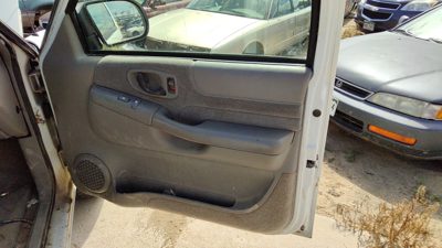 1998-01 S10 Blazer Passenger Right Front Door Trim Panel With Switches Gray 92H