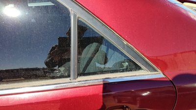 02-06 Toyota Camry Driver Left Rear Vent Window Back Door Glass With Frame Oem