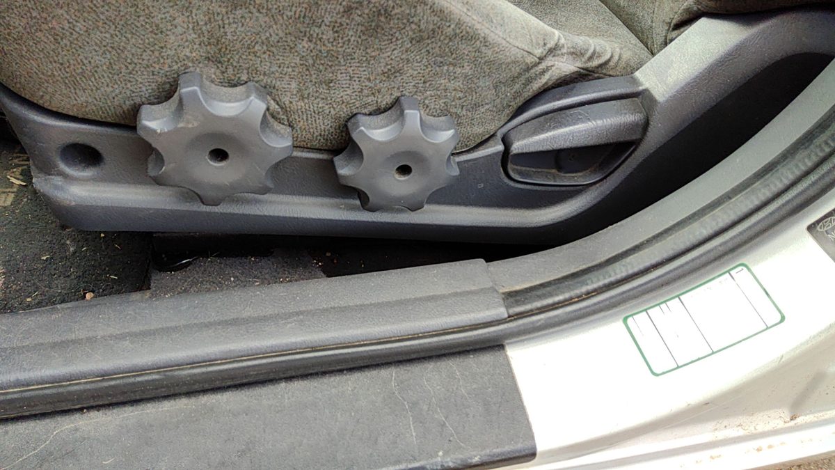2003 Hyundai Elantra Driver Left Side Seat Trim Panel Oem Gray