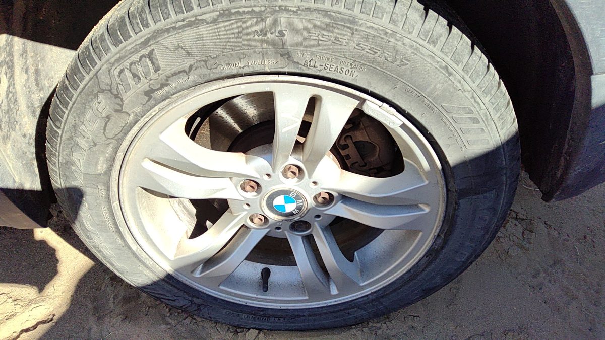 2004-2010 Bmw X3 17 Aluminum Wheel Oem Factory 10 Spoke Rim #3 36113401200