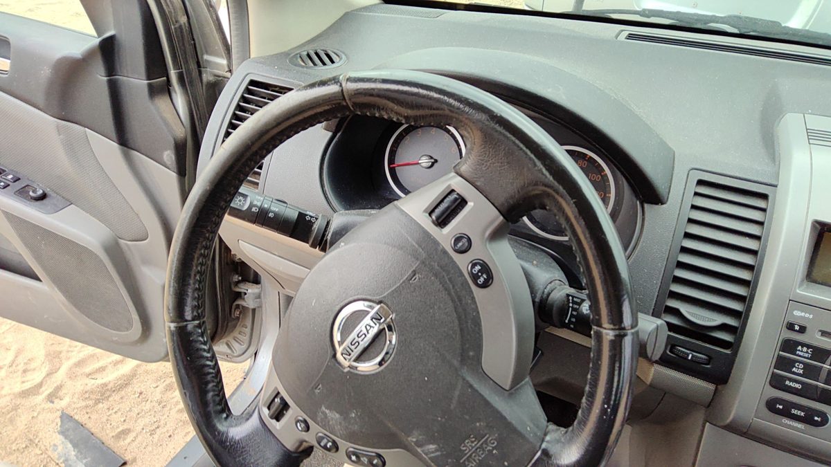 2008 Nissan Sentra Steering Wheel