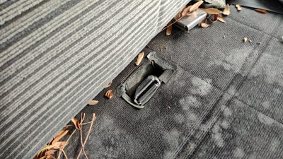 1993 Chevy S10 Blazer Passenger Right Front Seat Belt Buckle Receiver Oem Black