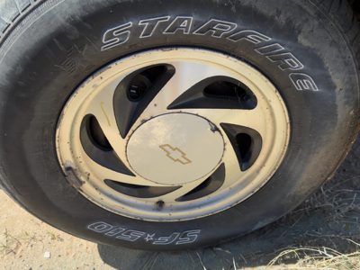 1995-2002 Chevy S10 Blazer 15" Aluminum Wheel Oem Factory 6 Slot Rim N90 #1