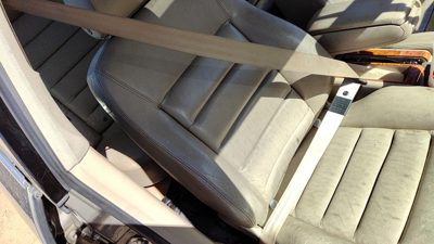 2000-2004 Audi A6 Passenger Right Front Seat Belt Retractor Oem Shoulder Tan