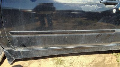 1999-2002 Infiniti G20 Driver Left Front Moulding From Door Oem Trim Kh3 Black
