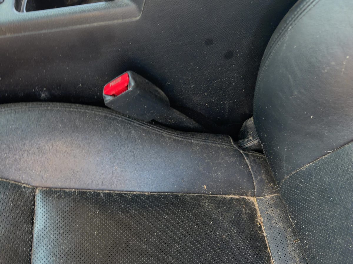 2006-2010 Infiniti M35X Driver Left Front Seat Belt Buckle Receiver Oem Graphite