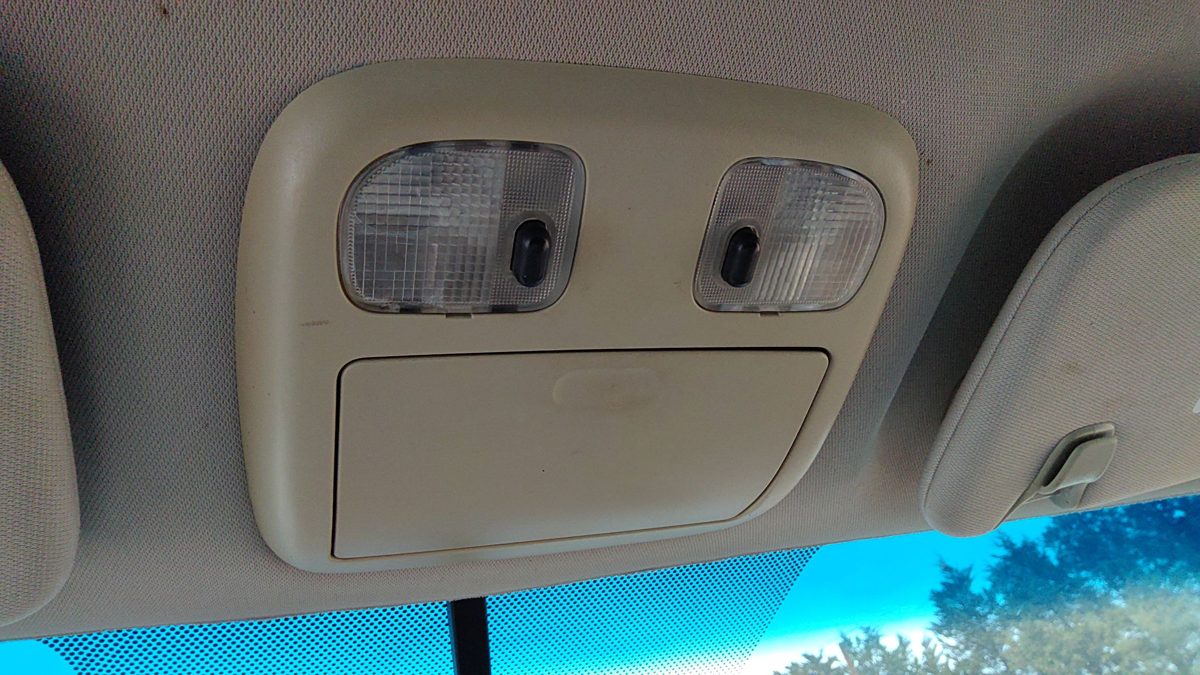 2010-2011 Ford Fusion Center Overhead Console Oem Dome Light Map Lamp Cubby