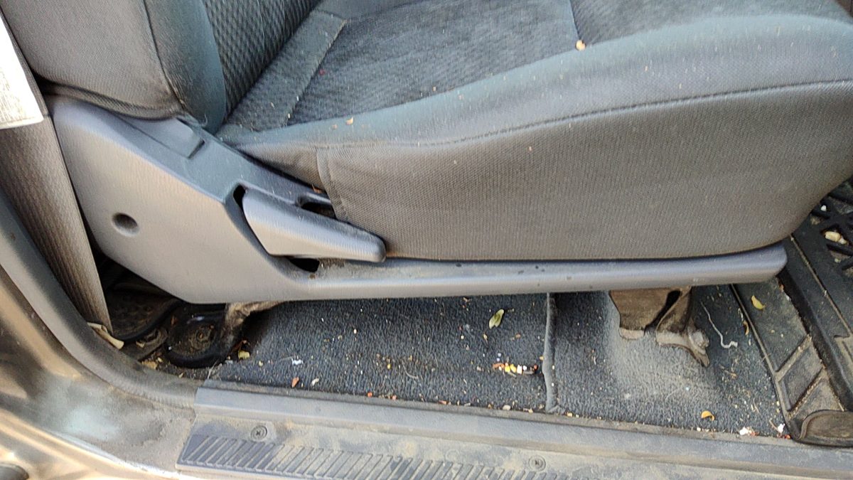 2004 Nissan Xterra Passenger Right Side Seat Trim Panel Oem Gray K