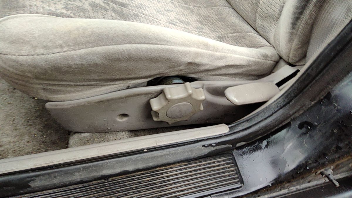 1996-2002 Saturn Sl2 Driver Left Side Seat Trim Panel Oem Gray