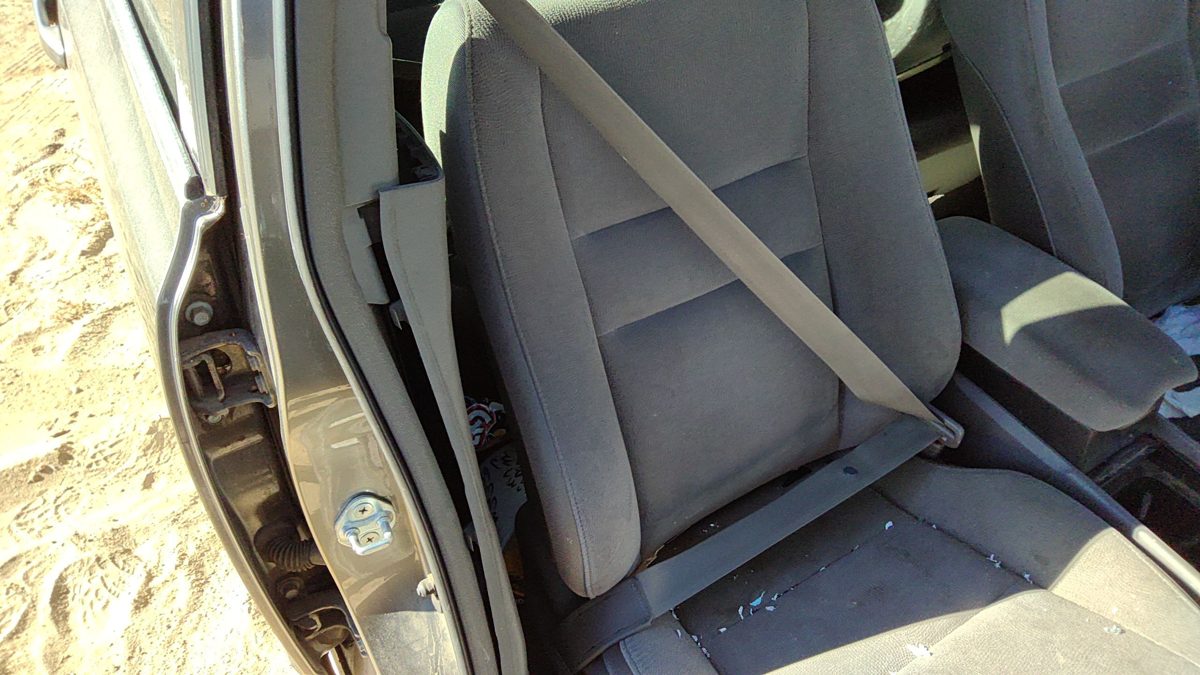 06-11 Civic Passenger Right Front Seat Belt Retractor Shoulder Sedan Gr Gray