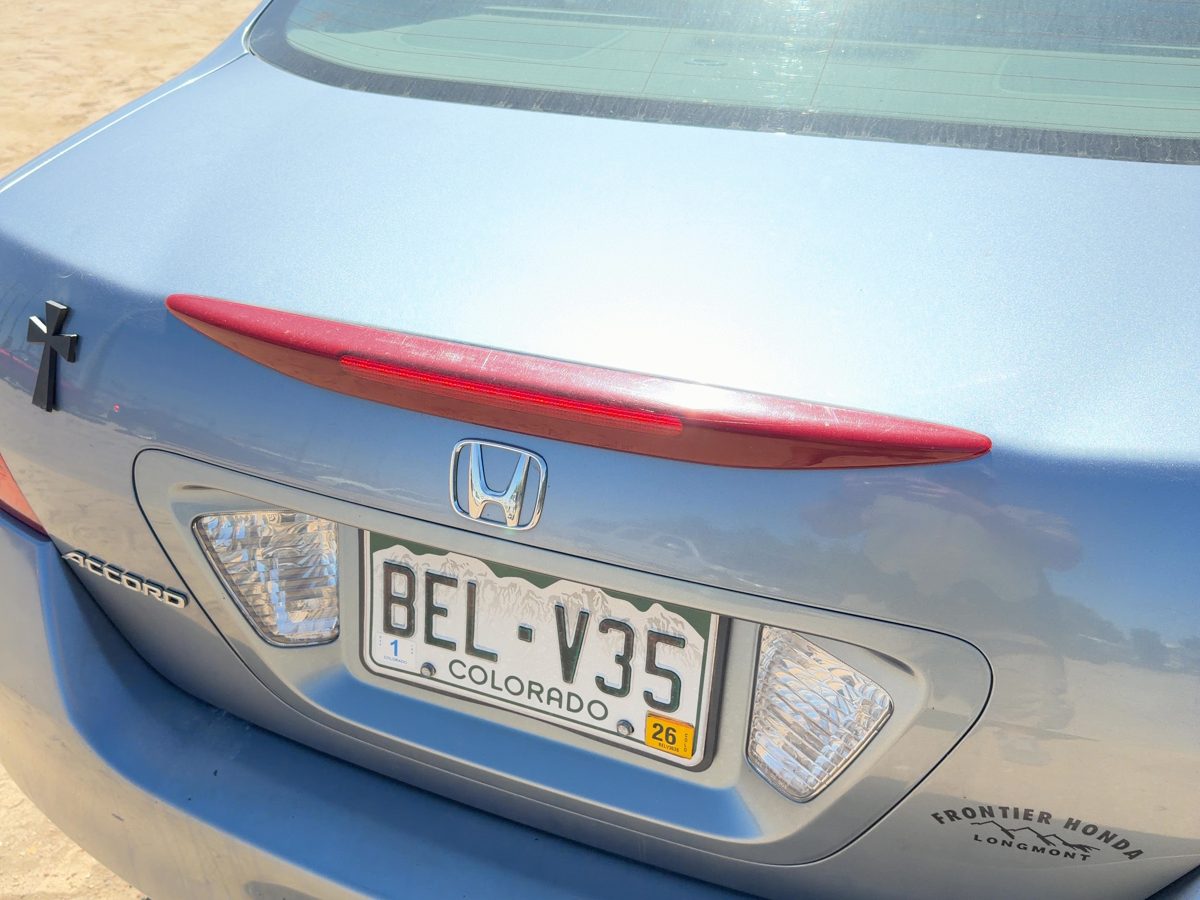 2006-2007 Honda Accord Third Brake Light Middle Lamp Oem