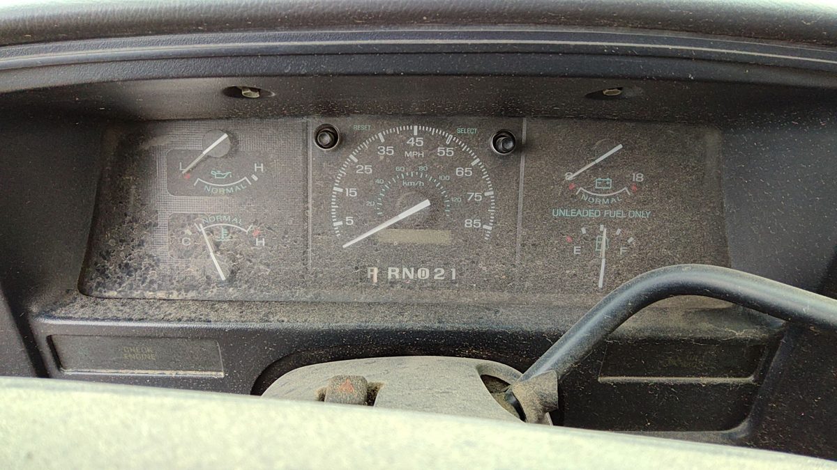 1996 Ford Van E250 Speedometer Cluster Instrument Gauges Panel Oem Dash