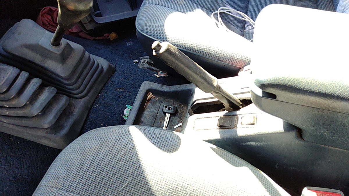 1995 Nissan Pathfinder Parking Brake Handle Assembly Oem Emergency Ebrake