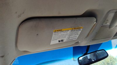 2007-2008 Nissan Altima Driver Left Sun Visor Oem 4 Door 96401ja20a