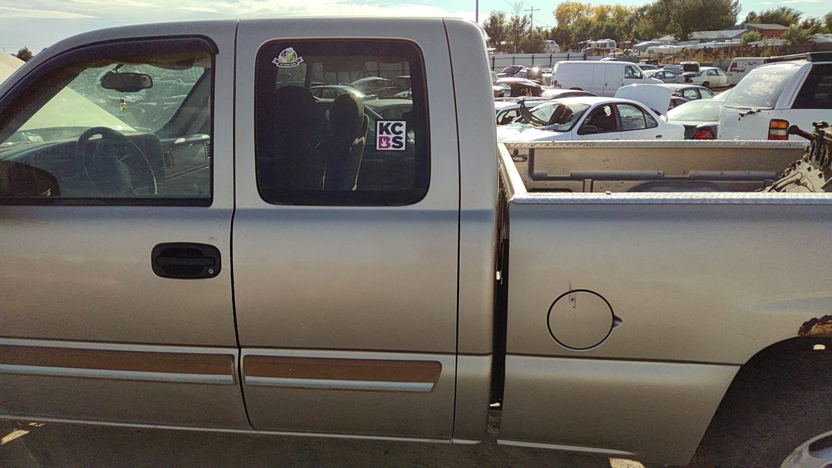 2004 Chevy Silverado 1500 Rear Door