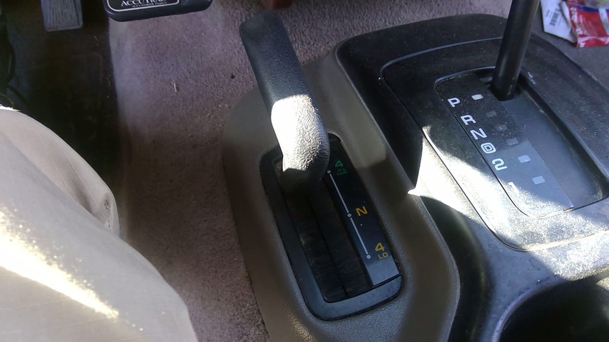 94 Jeep Grand Cherokee 4X4 Shifter Lever Assembly With Linkage 4Wd T Case Shift