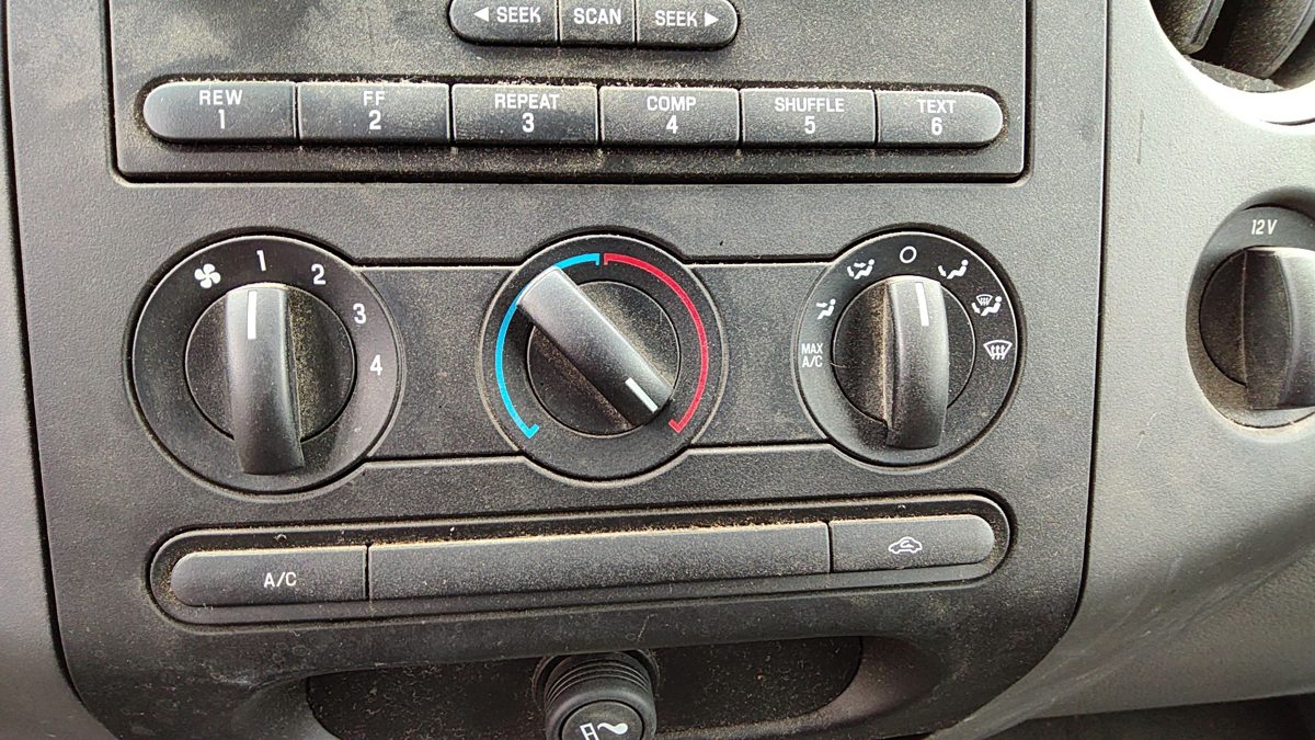 2004-2007 Ford F150 Temperature Control Module In Dash Heater Ac Head Unit Oem
