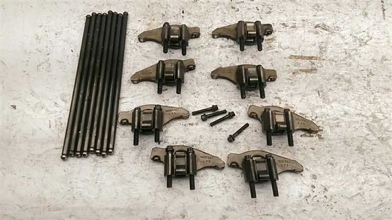 95 + + 1995 F250 7.3L Powerstroke Complete Set Rockers With Push Rods And Bolts