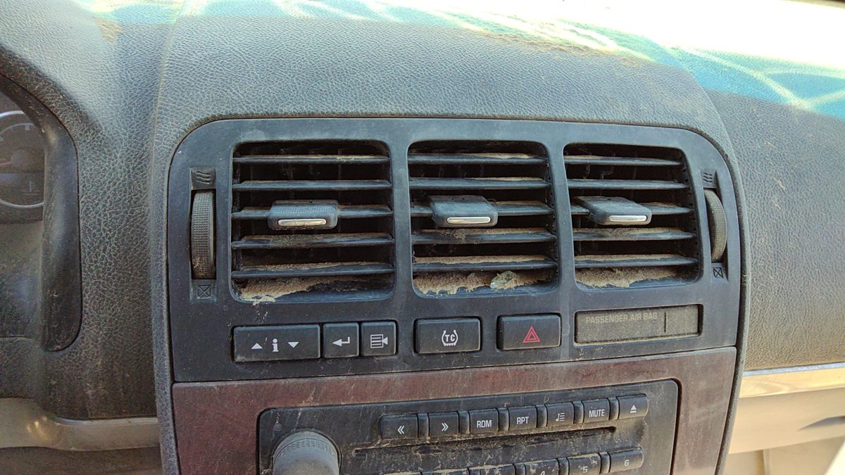 2005-2009 Chevy Uplander Center Dash Heater Vent Assembly Oem Ac Gray 17B