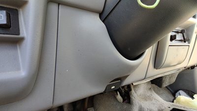 1993-1994 Ford Explorer Lower Dash Under Column Knee Bolster Trim Panel Oem Gray