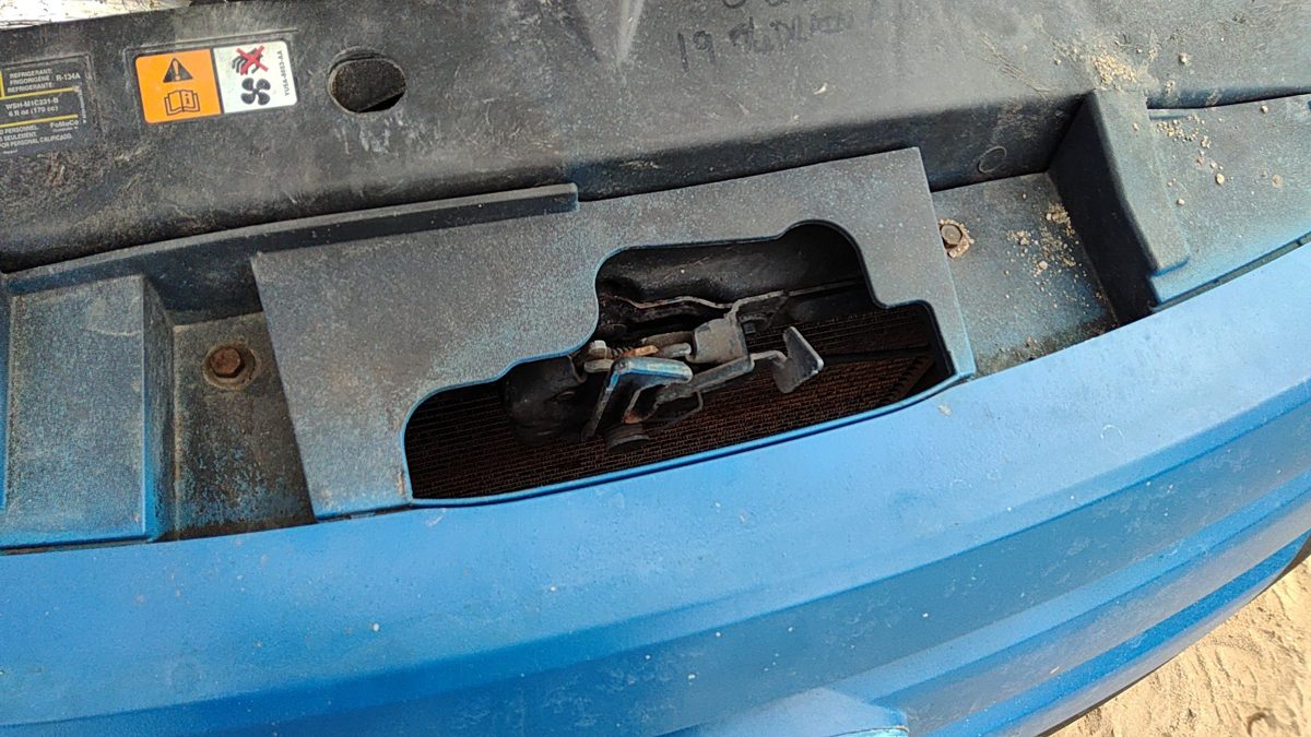 2010-2012 Ford Fusion Hood Latch Assembly With Bracket Oem 3.0L Ae5z16138a