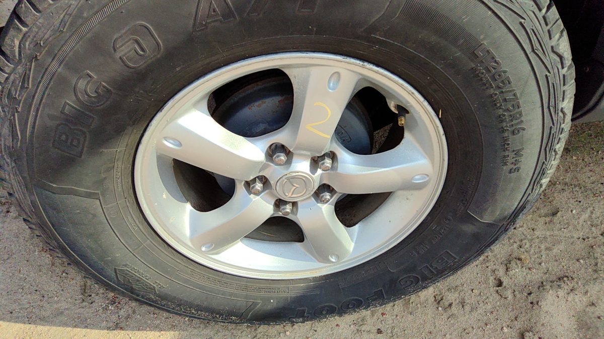 2005-2009 Mazda Tribute 16" Aluminum Wheel Oem Factory 5 Spoke Rim #2 9965567060