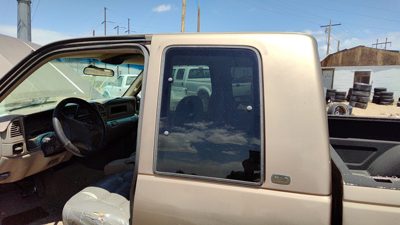 1989-00 Silverado 2500 Driver Left Rear Quarter Glass Back Side Window Oem