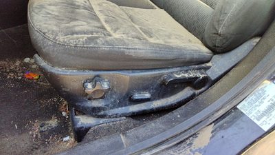 2010 Fusion Driver Left Side Power Seat Switch With Trim Panel Dw Charcoal Black