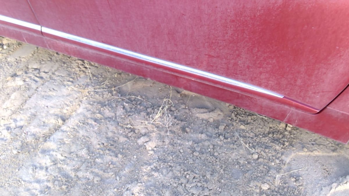 10-12 Lexus Hs250h Hybrid Passenger Right Front Moulding From Door Trim Red 3r1
