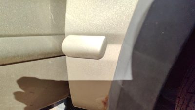 02-05 Explorer Passenger Right Moulding From Fender Trim Strip B2 Harvest Gold