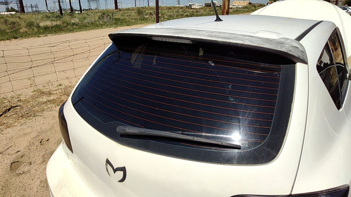 2008 Mazda 3 Back Glass/window