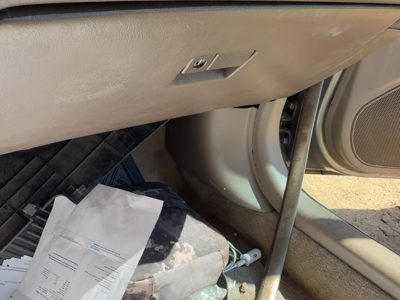 1997-2001 Toyota Camry Passenger Right Lower Kick Trim Panel Oak FT4