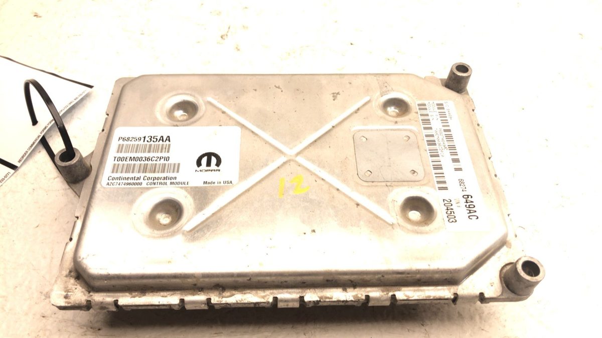 2016-2019 Dodge Journey Electronic Control Module Engine Computer Ecm Ecu Oem
