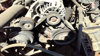 2003 Ford Mustang Power Steering Pump With Mount Bracket Oem 3.8L