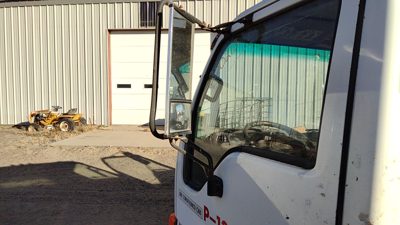 1996 Isuzu Npr Driver Left Side Mirror Door Mounted Oem
