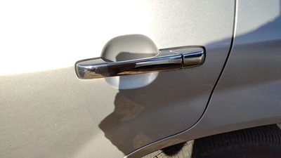 2001-2006 Acura Mdx Driver Left Rear Outside Door Handle Oem Back Silver