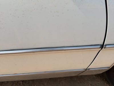 1986 Oldsmobile 98 Passenger Right Front Upper Moulding From Door Oem Trim Strip