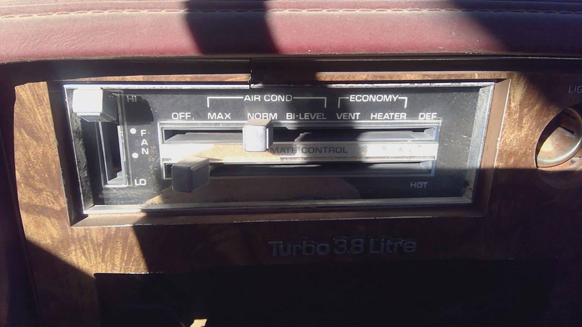 1978 Buick Regal Temperature Control Module In Dash Heater Ac Head Unit Oem