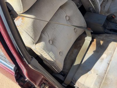 1987 Nissan Maxima Front Seat Belt