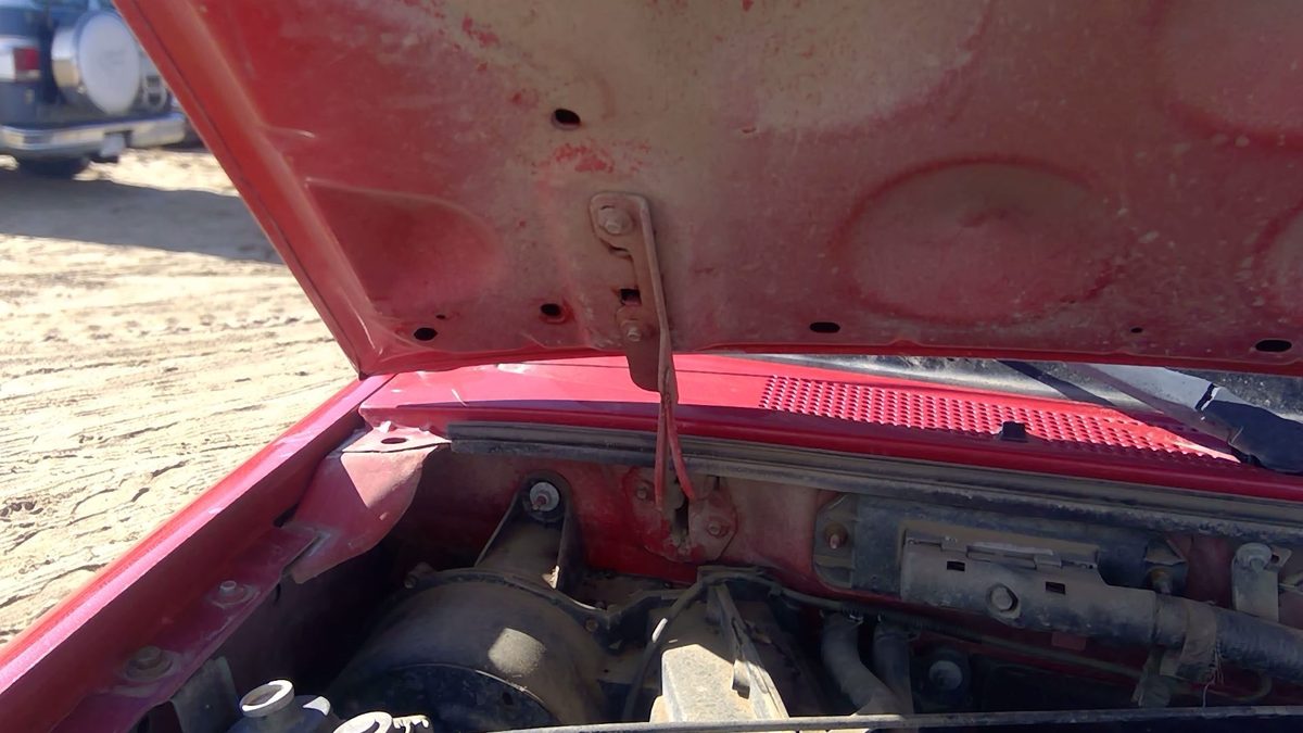 1991-2007 Ford Ranger Passenger Right Hood Hinge Assembly Oem Red F1tz16796a