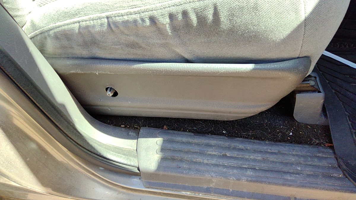 2005 Ford Explorer Passenger Right Side Seat Trim Panel Oem Gray Tt