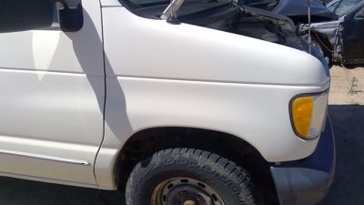 1992-1996 Ford Van E150 Passenger Right Front Fender Oem White F4uz16005a