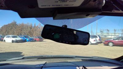 2009-2012 Gmc Acadia Inside Rear View Mirror Oem Windshield Mounted 22915244