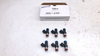2010-2012 Ford Fusion Set Of 6 Fuel Injectors 3.0L 0280158189