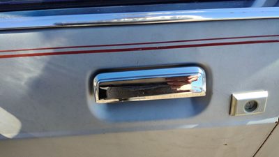 1985 Mercury Grand Marquis Driver Left Front Outside Door Handle Oem Gray