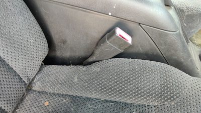 1996 S10 Blazer Passenger Right Front Seat Belt Buckle Receiver Oem Gray